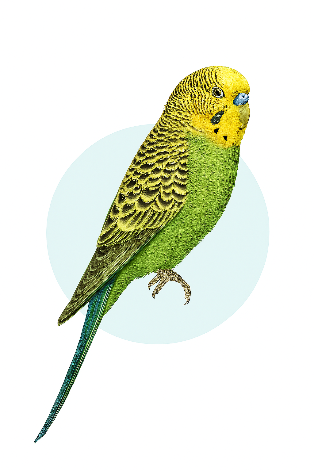 Волнистые попугаи